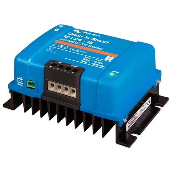 Orion-Tr Smart 12/24-15A (360W) Isolated DC/DC charger | Victron Energy - Picture 2 of 3